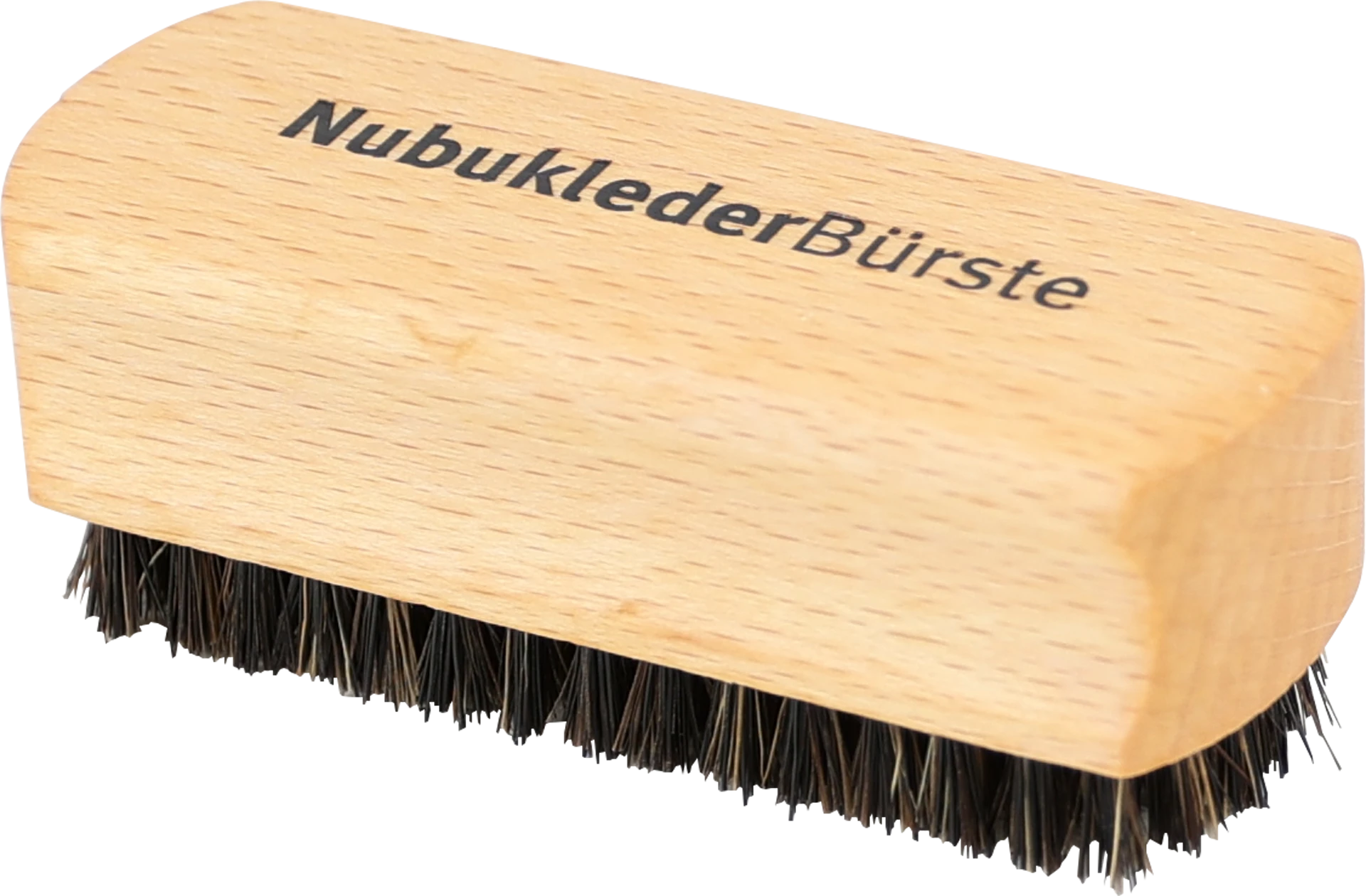 Nubuklederbürste