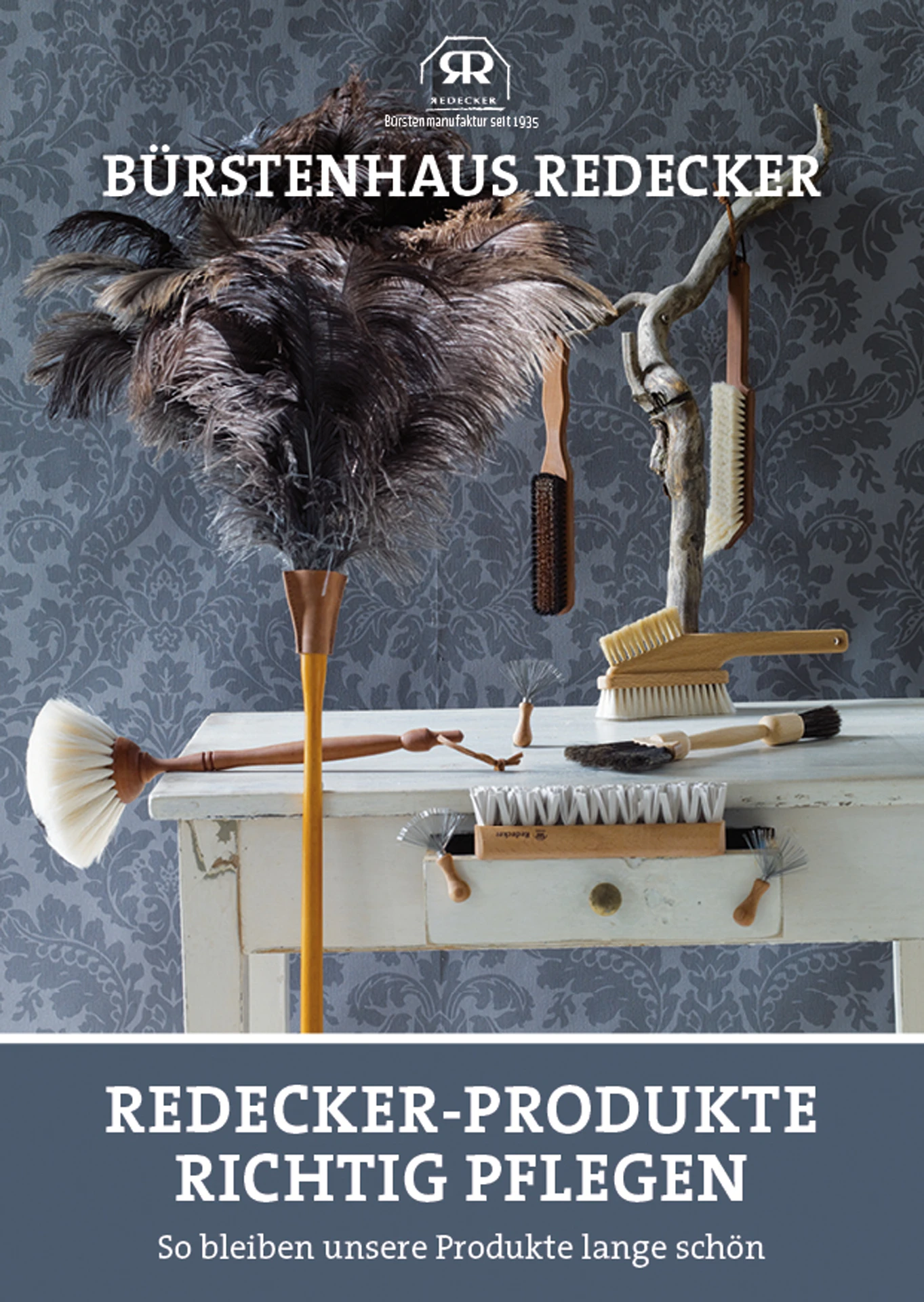 brochure „How to properly ­maintain your Redecker products“