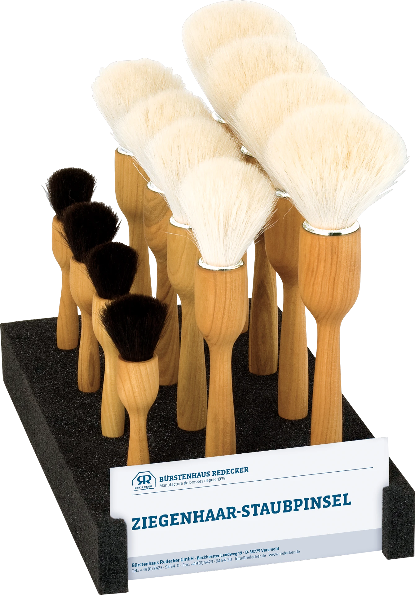 dust brush display