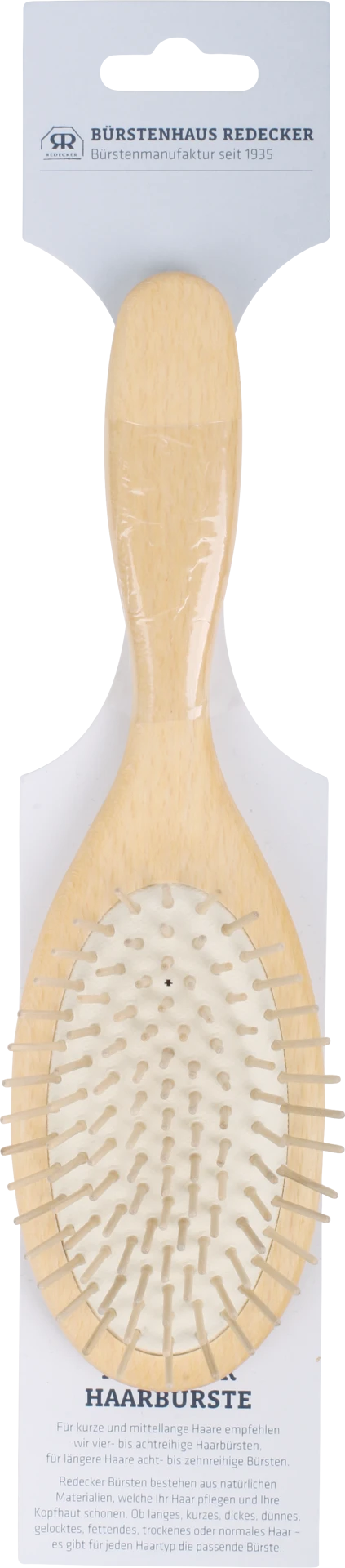 wooden hairbrush