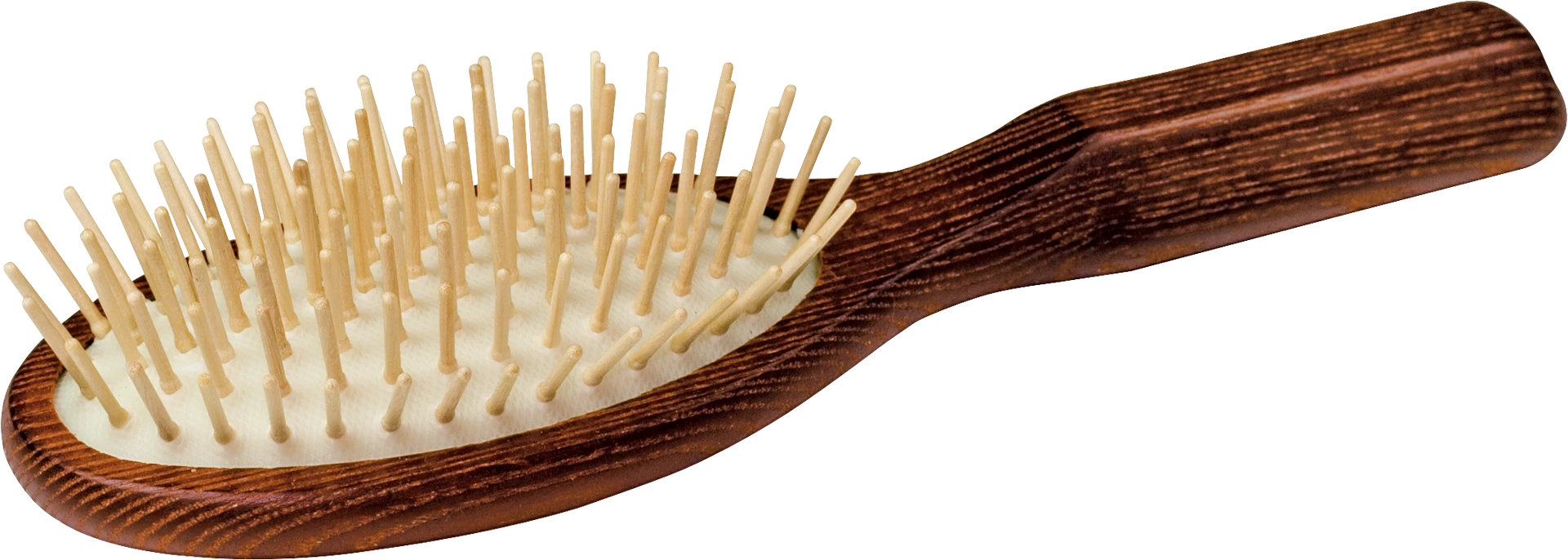 wooden hairbrush