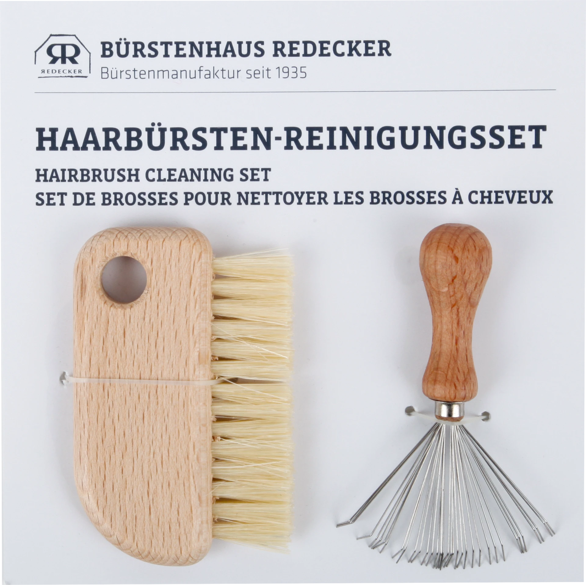 Set de brosses pour nettoyer les brosses à cheveux