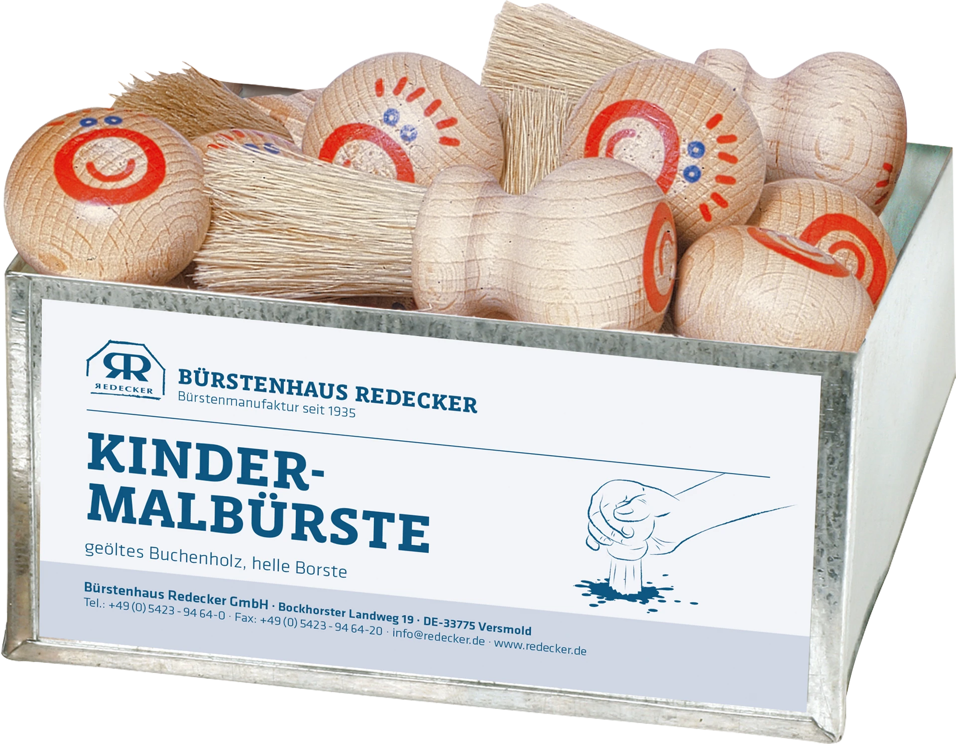 Kinder-Malbürste