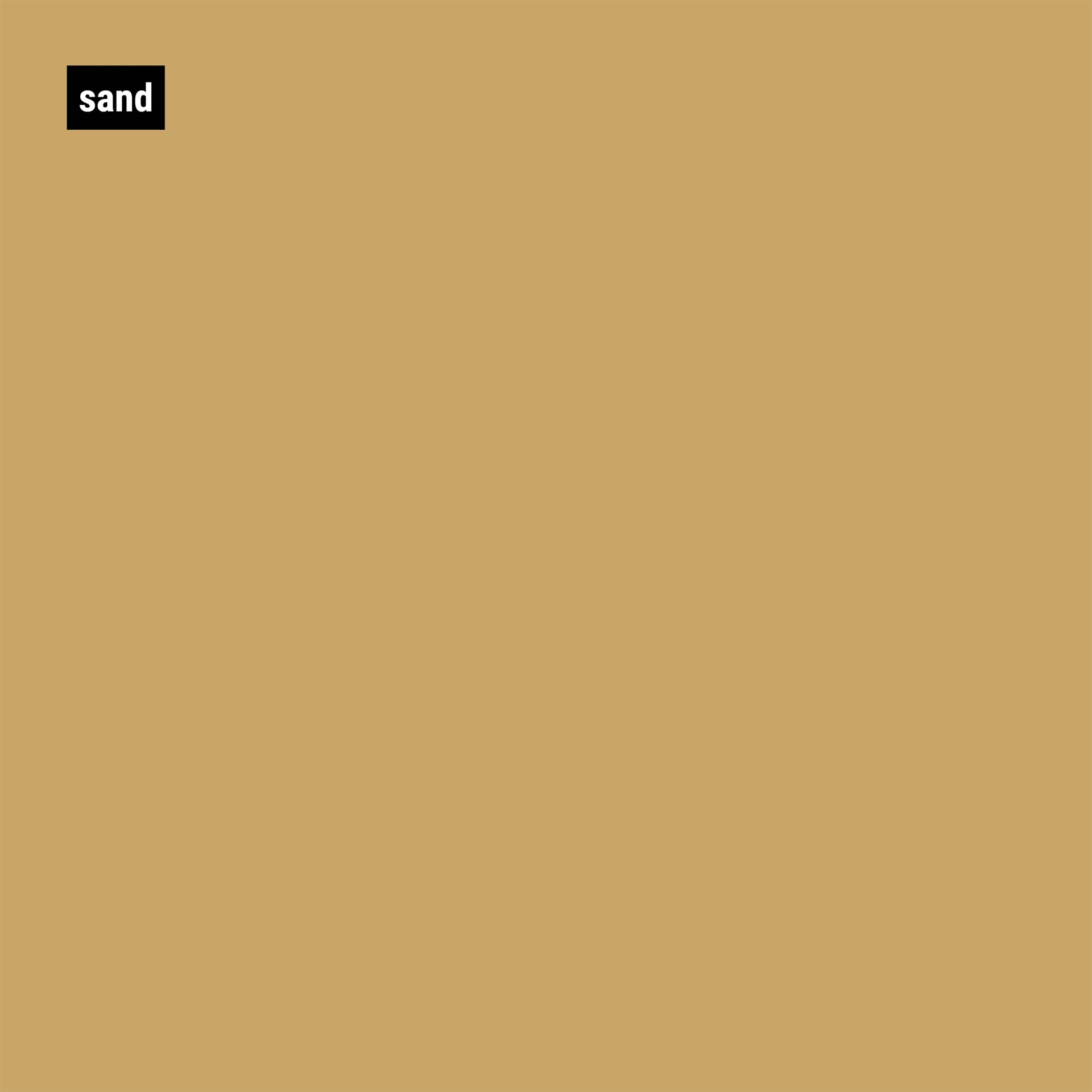 sand