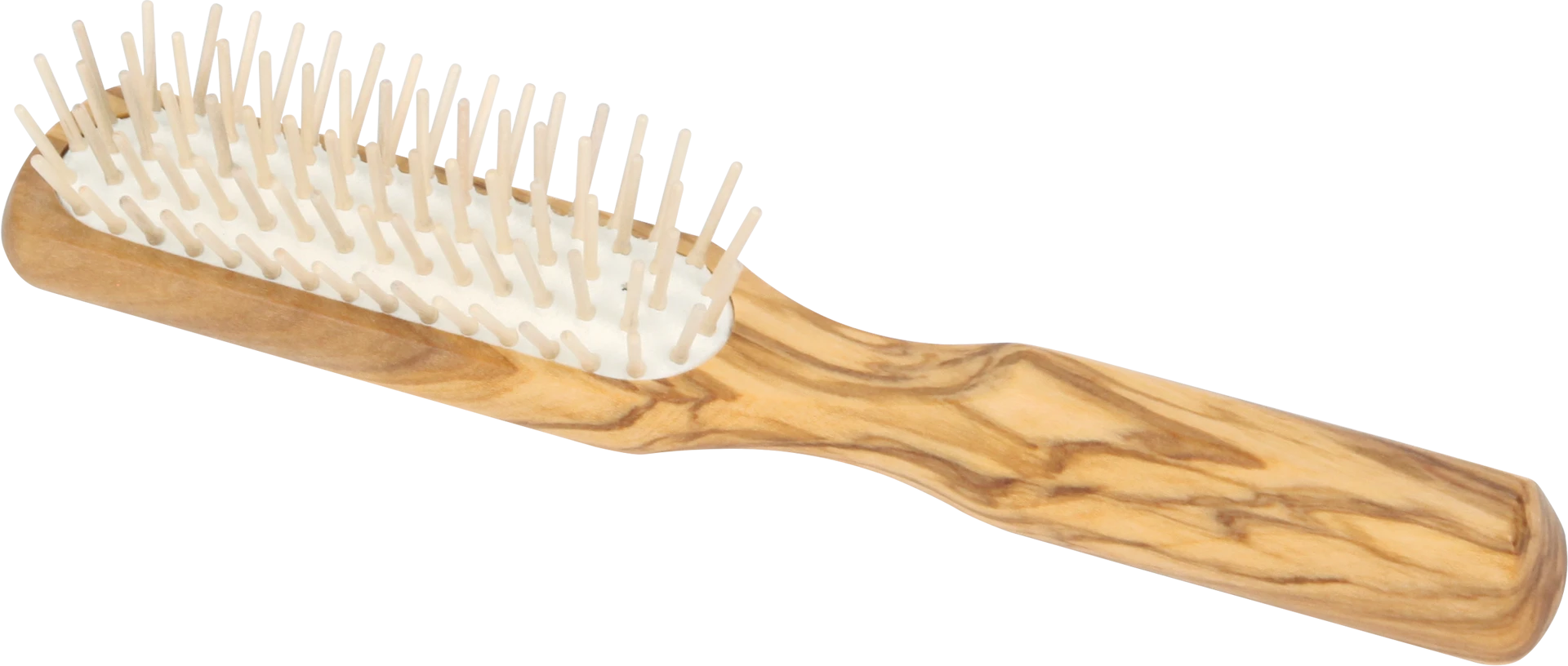 wooden hairbrush