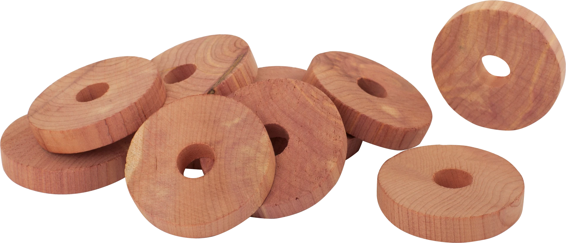 red cedar clothes hanger discs