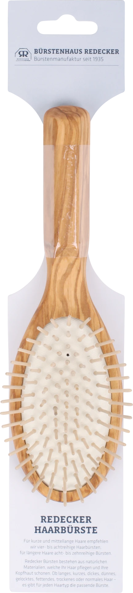 wooden hairbrush