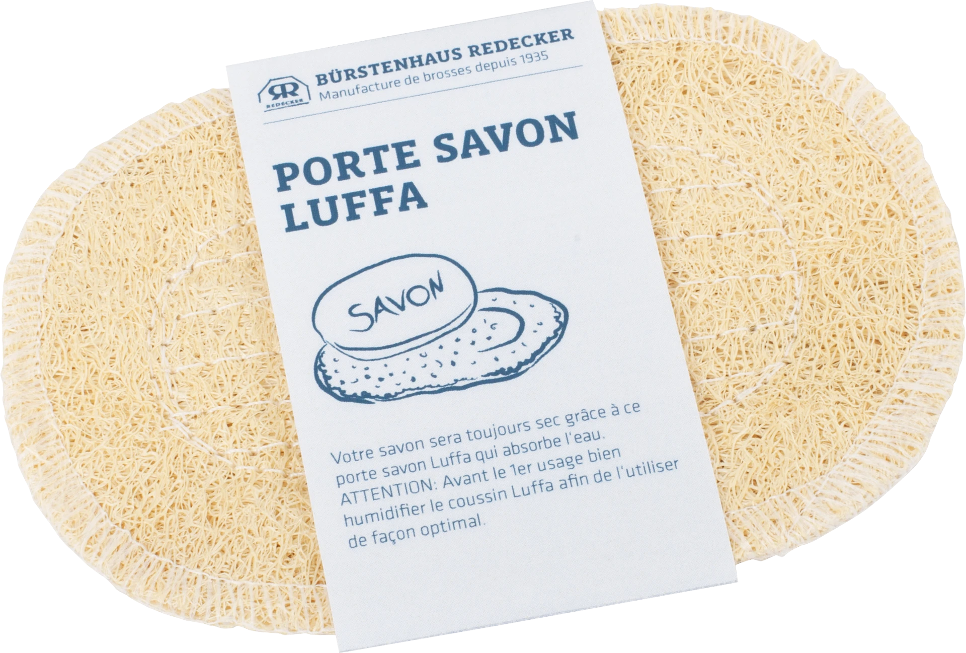 Porte savon luffa