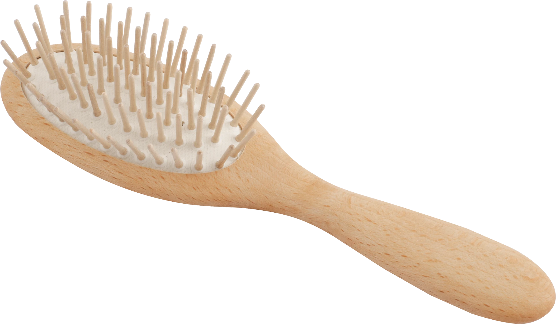 wooden hairbrush