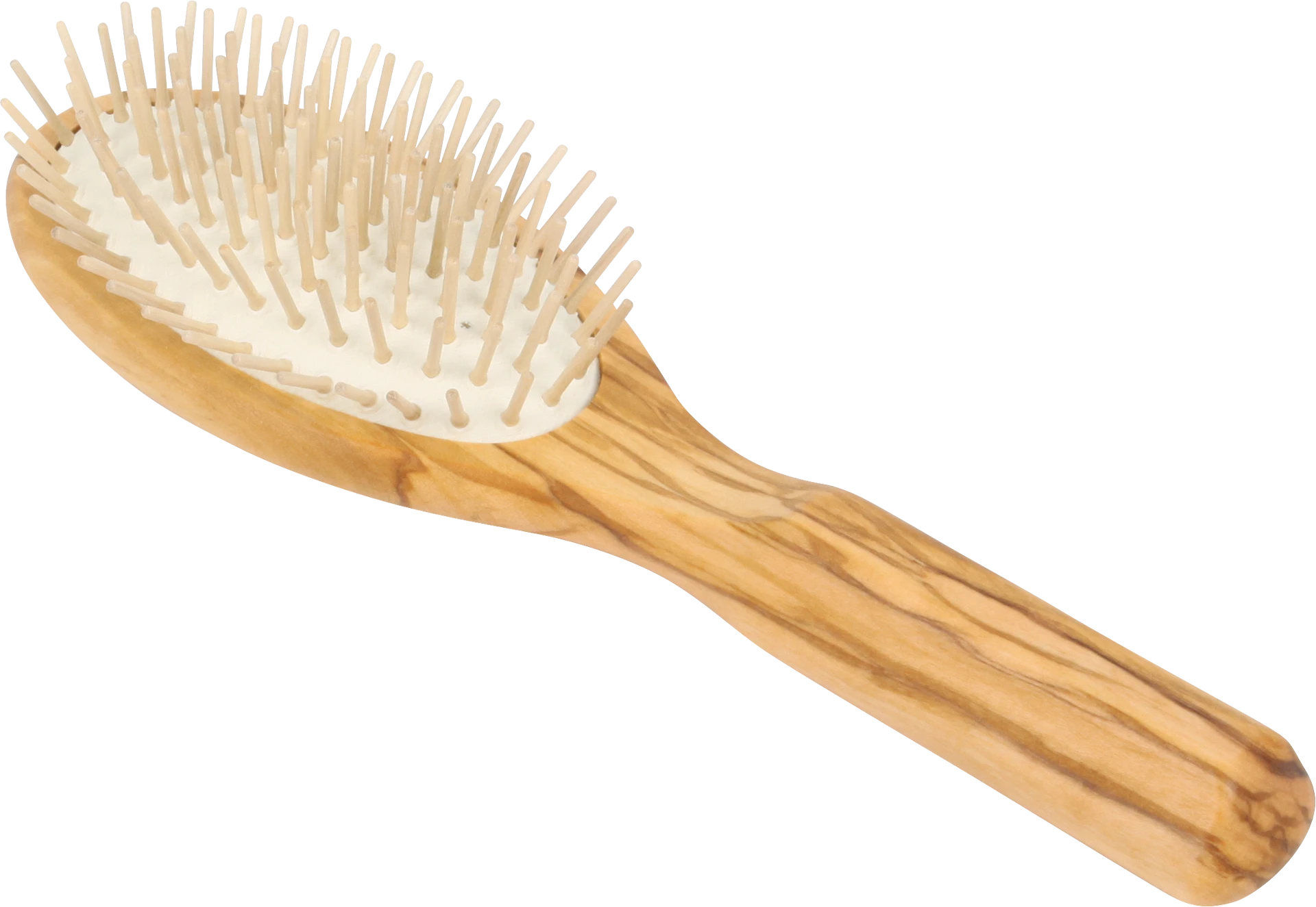 wooden hairbrush