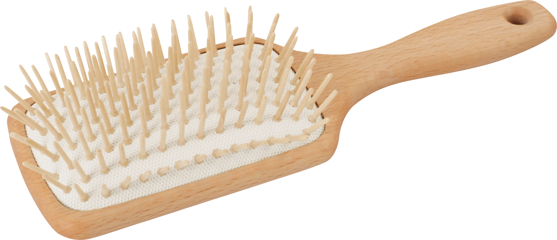 wooden hairbrush for long hair