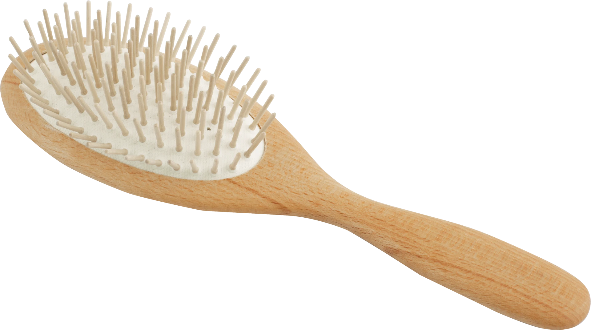 wooden hairbrush