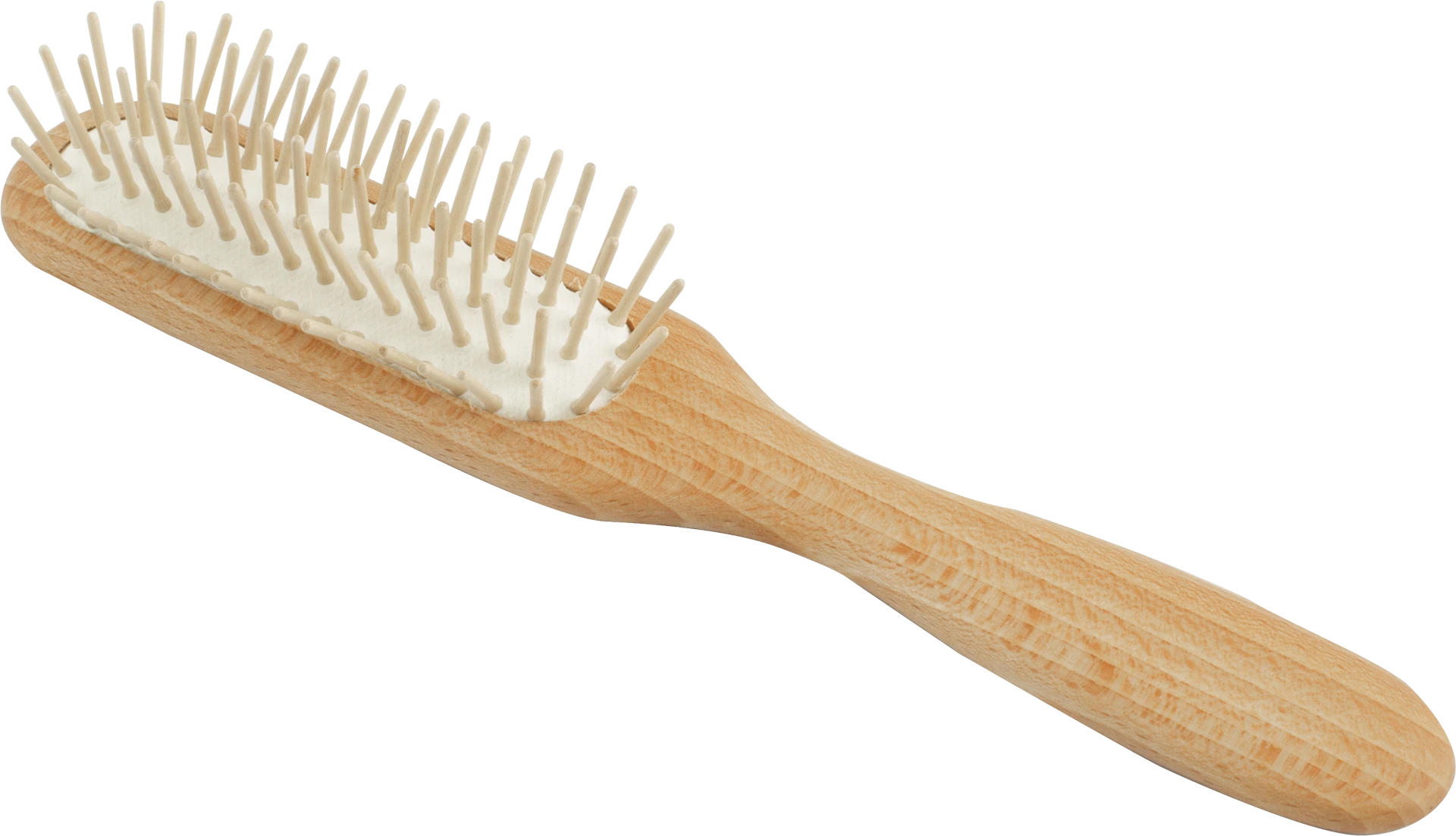 wooden hairbrush